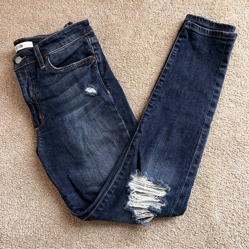 Joe’s Jeans Distressed Skinny Ankle
